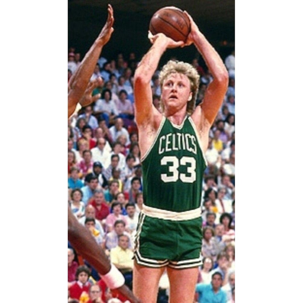 Larry Bird (Mitch/Ness)-(Celtics)-(85-86)-(Jersey)-(Green)-(L)-(New Cond.)-$100 - Picture 8 of 12